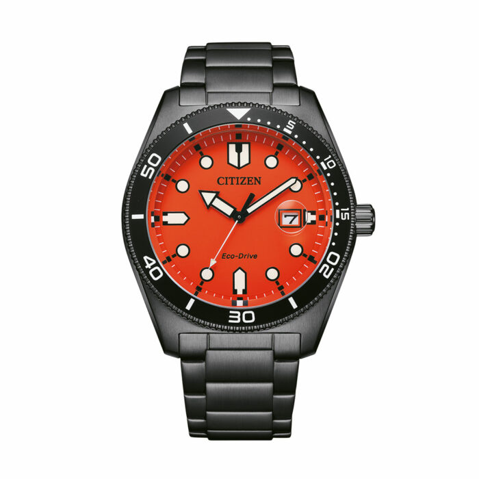 Reloj Citizen Sunset Eco Drive Naranja AW1765-88X