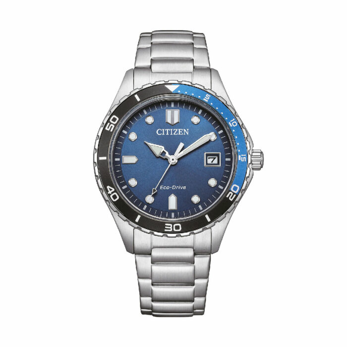 Reloj Citizen Sporty Aqua AW1821-89L Esfera Azul