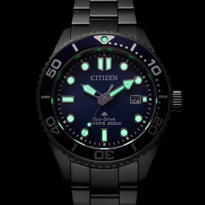 Reloj Citizen Promaster Diver Acero Azul BN0260-54L - Imagen 5