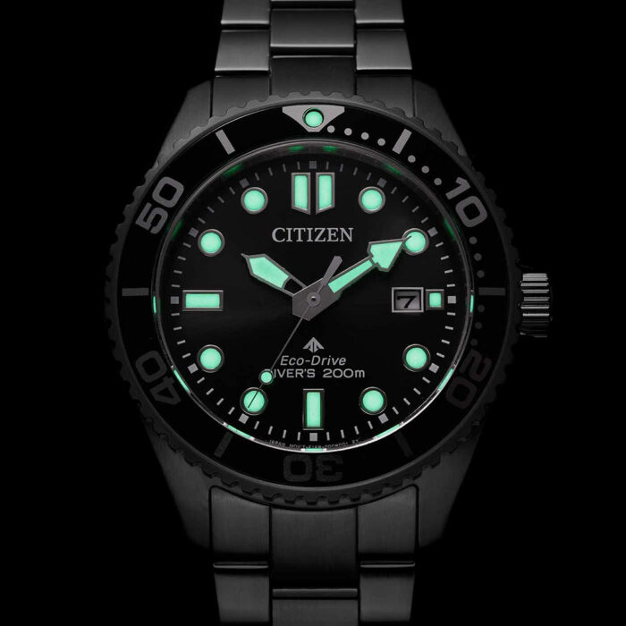 Reloj Citizen Promaster Diver Acero Negro BN0261-51E - Imagen 2