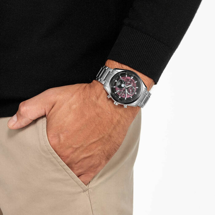 Reloj Citizen Radiocontrolado Moonphase BY1018-80X Rojo - Imagen 2