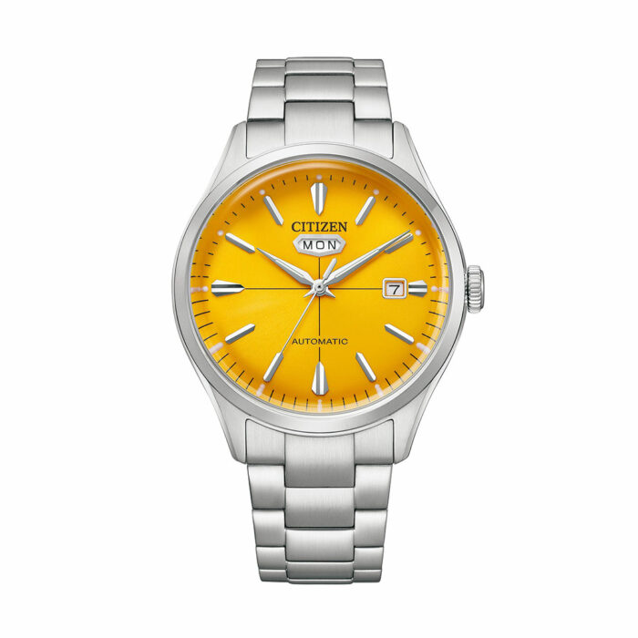 Reloj Citizen Mechanical Esfera Naranja NH8391-51Z
