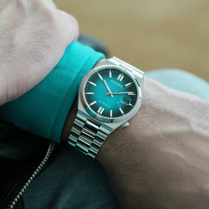 Reloj Citizen Tsuyosa Teal Blue Automático NJ0151-88X - Imagen 2