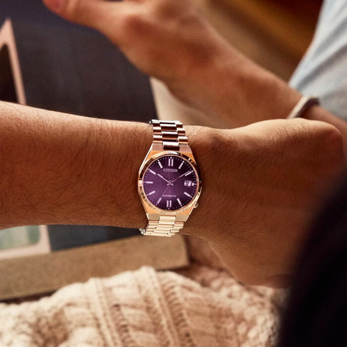 Reloj Citizen Tsuyosa Violeta NJ0200-50W - Imagen 5