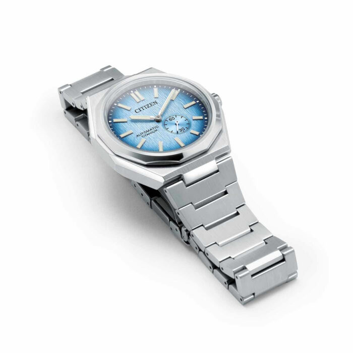 Reloj Citizen Zenshin 60 Super Titanium Azul NK5020-58L - Imagen 4
