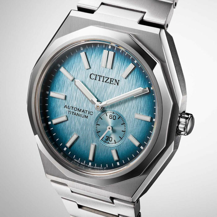 Reloj Citizen Zenshin 60 Super Titanium Azul NK5020-58L - Imagen 5