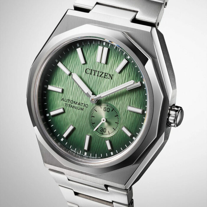 Reloj Citizen Zenshin 60 Super Titanium Verde NK5020-58X - Imagen 4