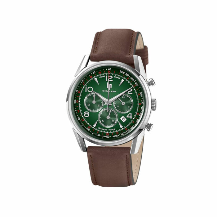 Reloj Lip Himalaya 40mm Cronógrafo Esfera Verde