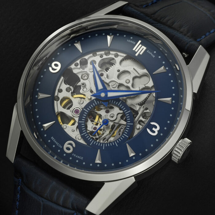 Reloj Lip Himalaya Esqueleto Azul 671725 - Imagen 5