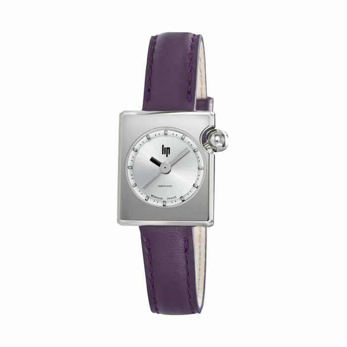 Reloj Lip Mach 2000 Mini Square Púrpura 671665
