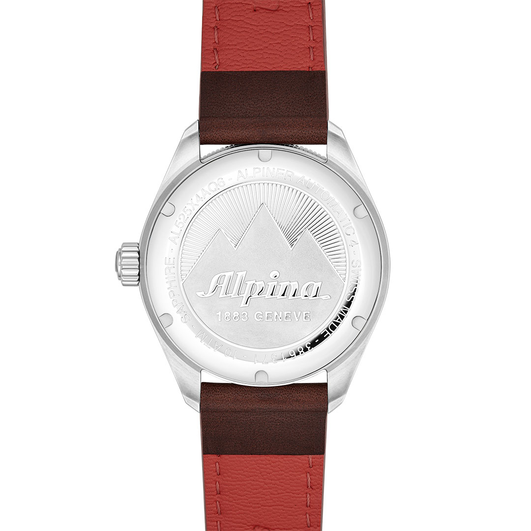 Reloj Alpina Alpiner 4 Cuero Esfera Azul AL-525N4AQ6 - Imagen 5