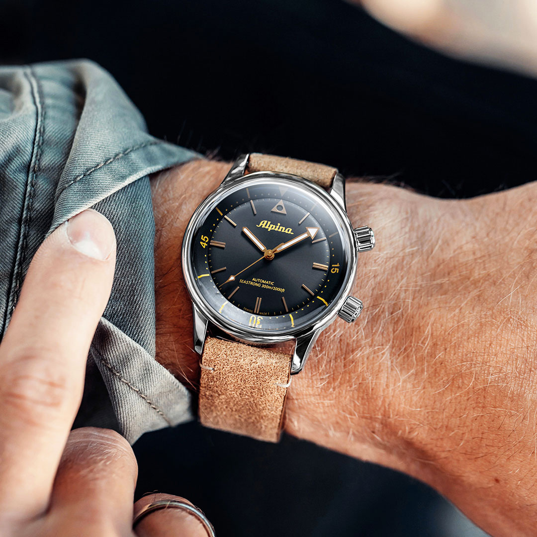 Reloj Alpina Heritage Seastrong Diver 300 AL-520BY4H6 - Imagen 4