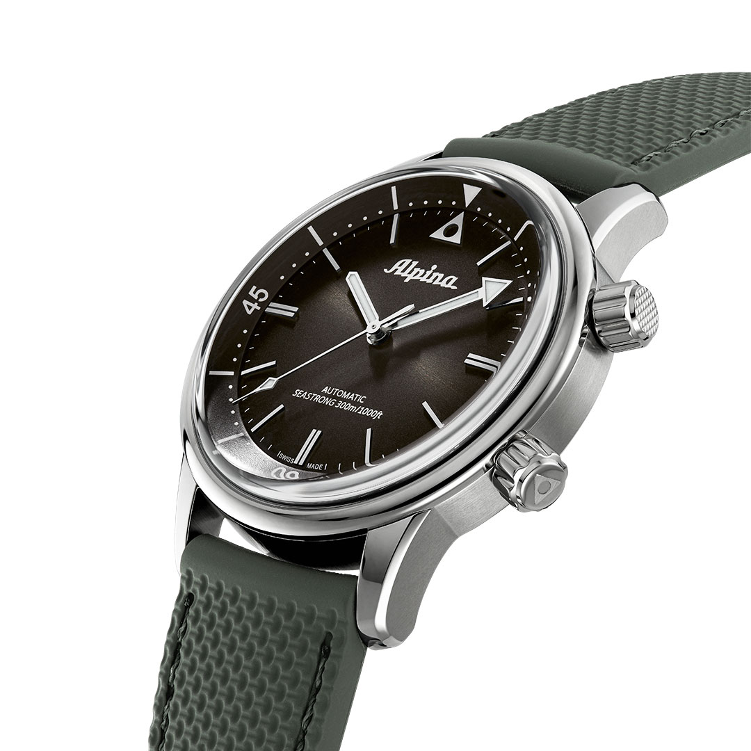 Reloj Alpina Heritage Seastrong Diver 300 Verde AL-520GR4H6 - Imagen 3
