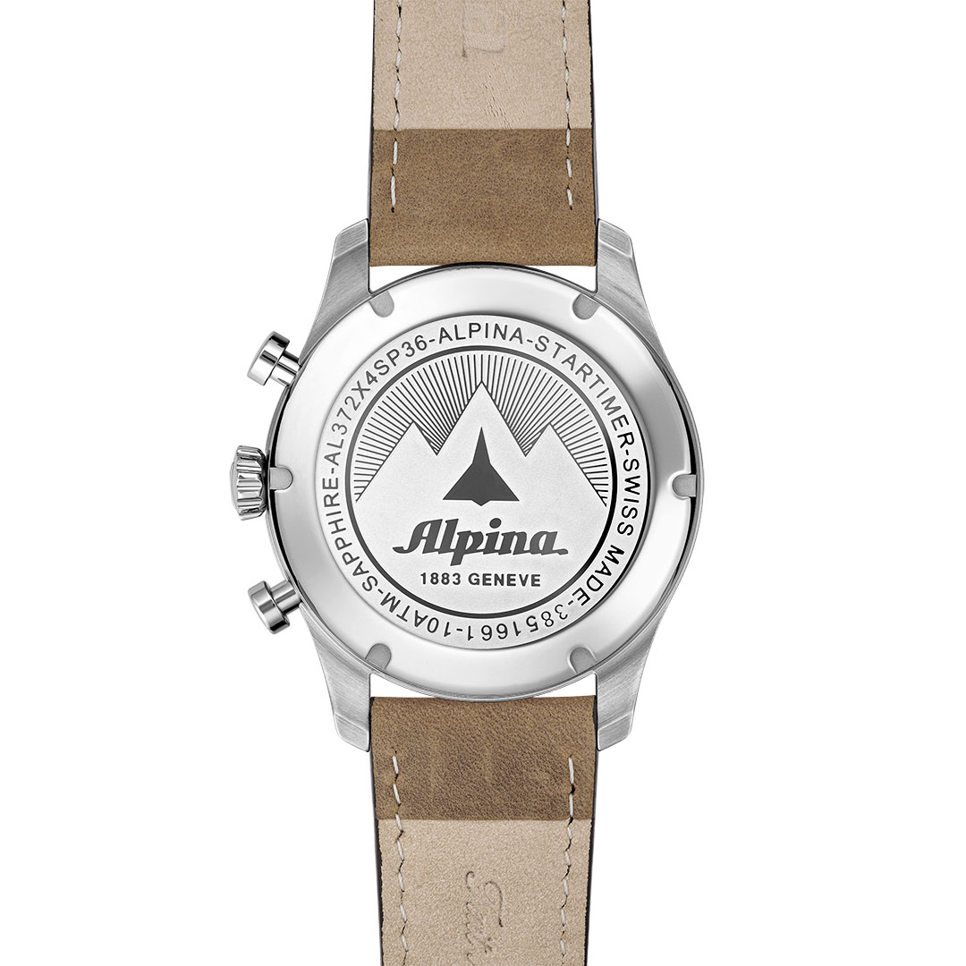 Reloj Alpina Pilot Cronógrafo Big Date AL-372NW4S26 - Imagen 4