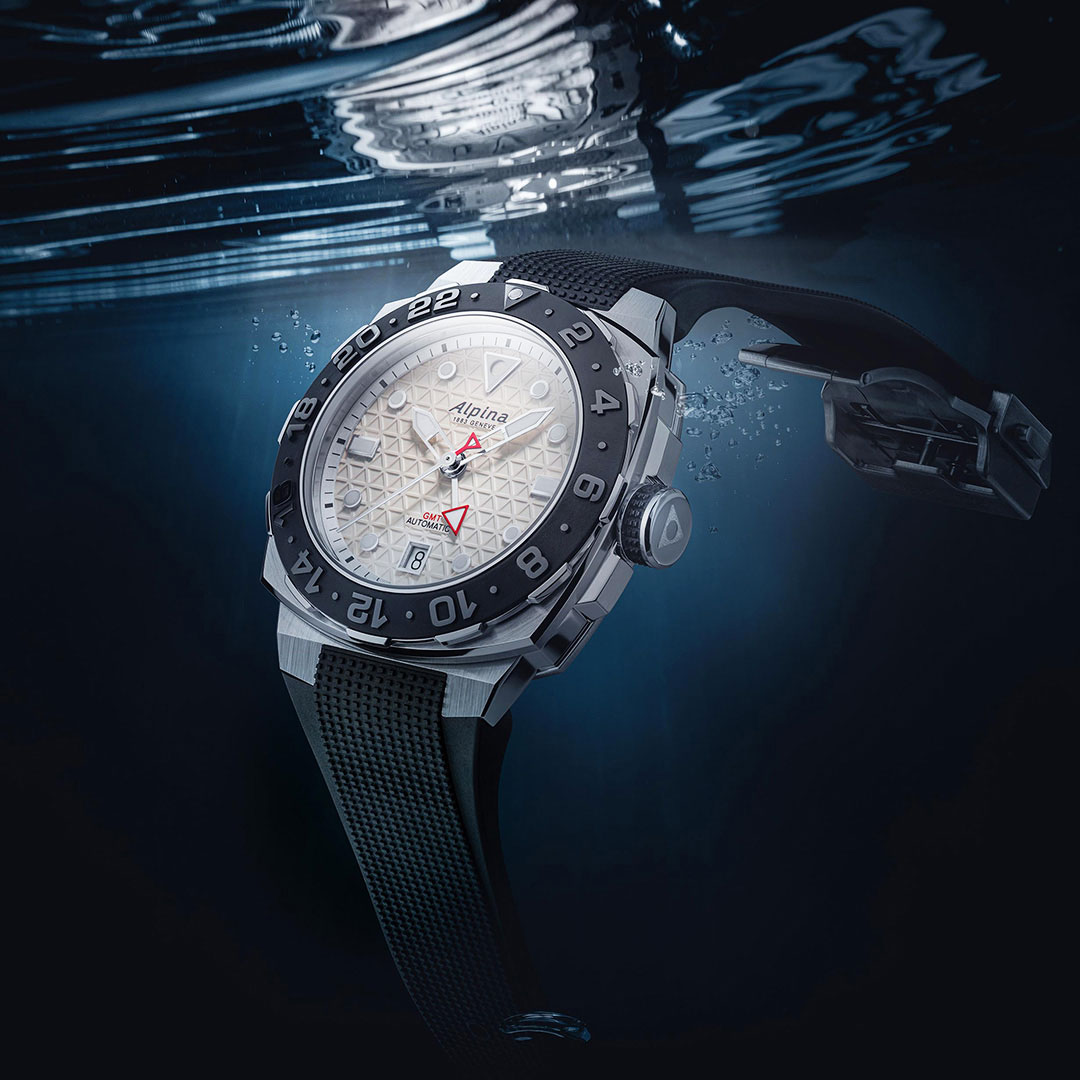 Reloj Alpina Seastrong Diver Extreme GMT AL-560LG3VE6 - Imagen 3