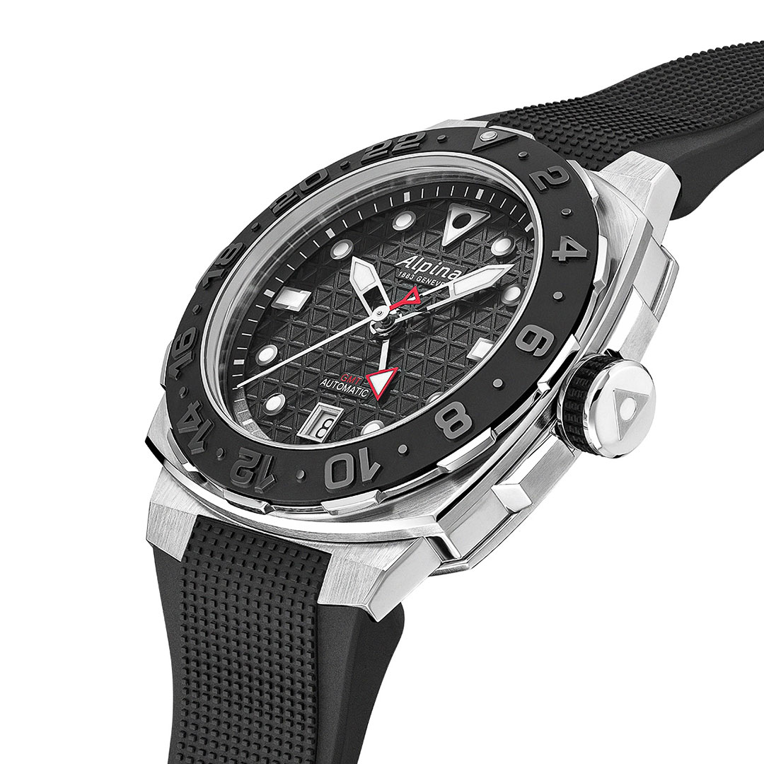 Reloj Alpina Seastrong Diver Extreme GMT AL-560B3VE6 - Imagen 2