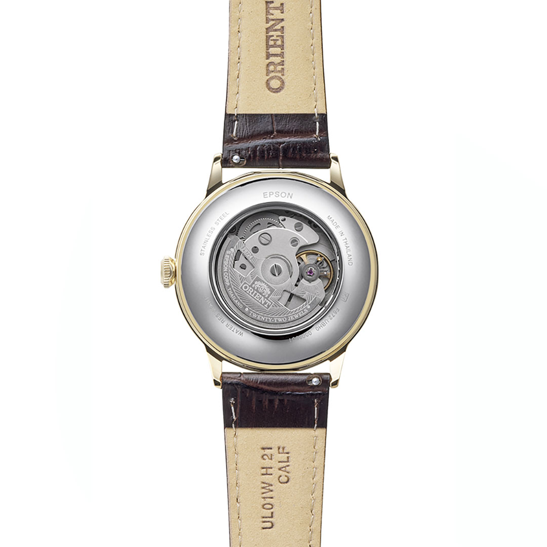 Reloj Orient Bambino 40.5mm Esfera Dorada RA-AC0028S - Imagen 3