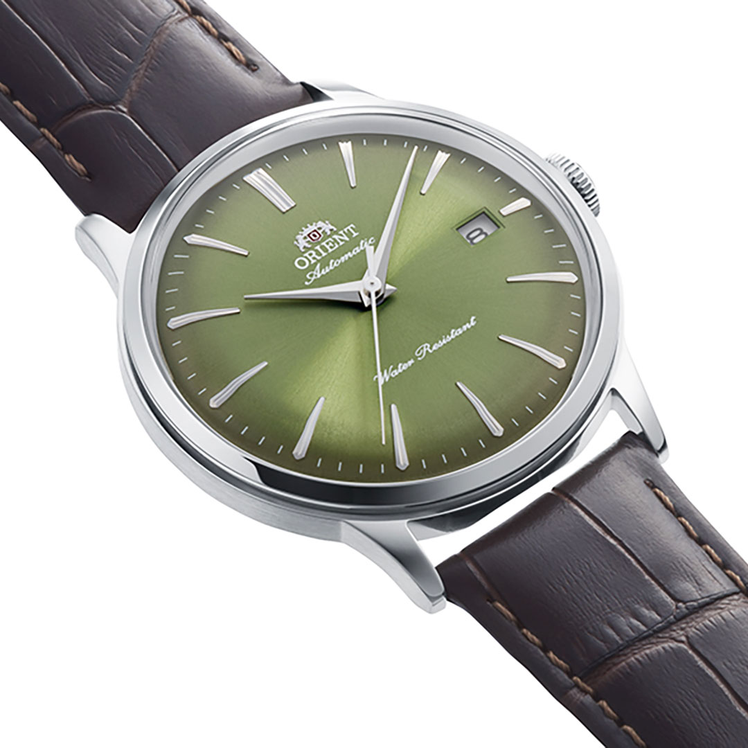 Reloj Orient Bambino 40.5mm Esfera Verde RA-AC0029E - Imagen 2
