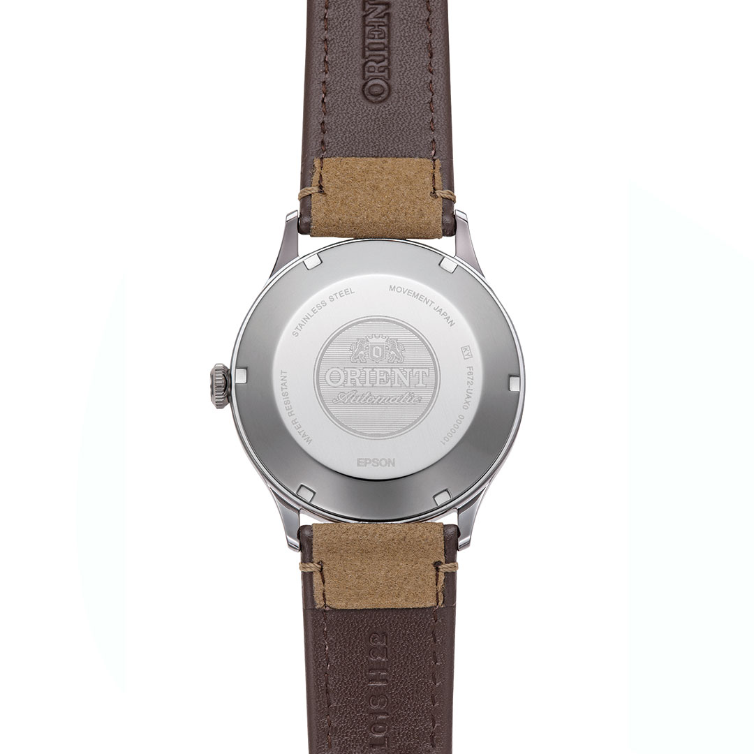 Reloj Orient Bambino Esfera Cerde Cuero RA-AC0P01E - Imagen 2