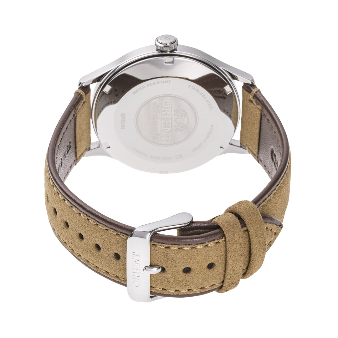Reloj Orient Bambino Esfera Cerde Cuero RA-AC0P01E - Imagen 3