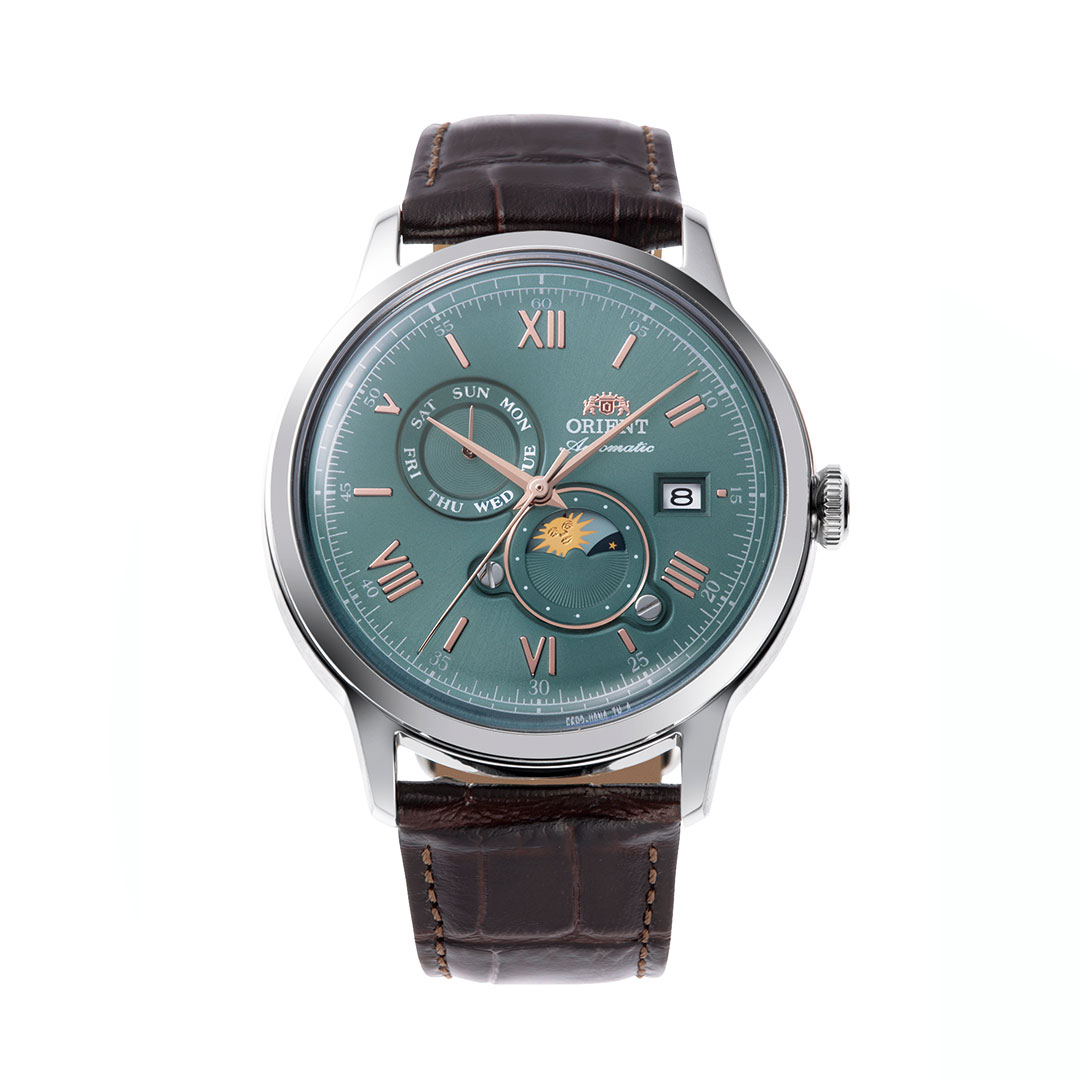 Reloj Orient Bambino Sun & Moon RA-AK0805E