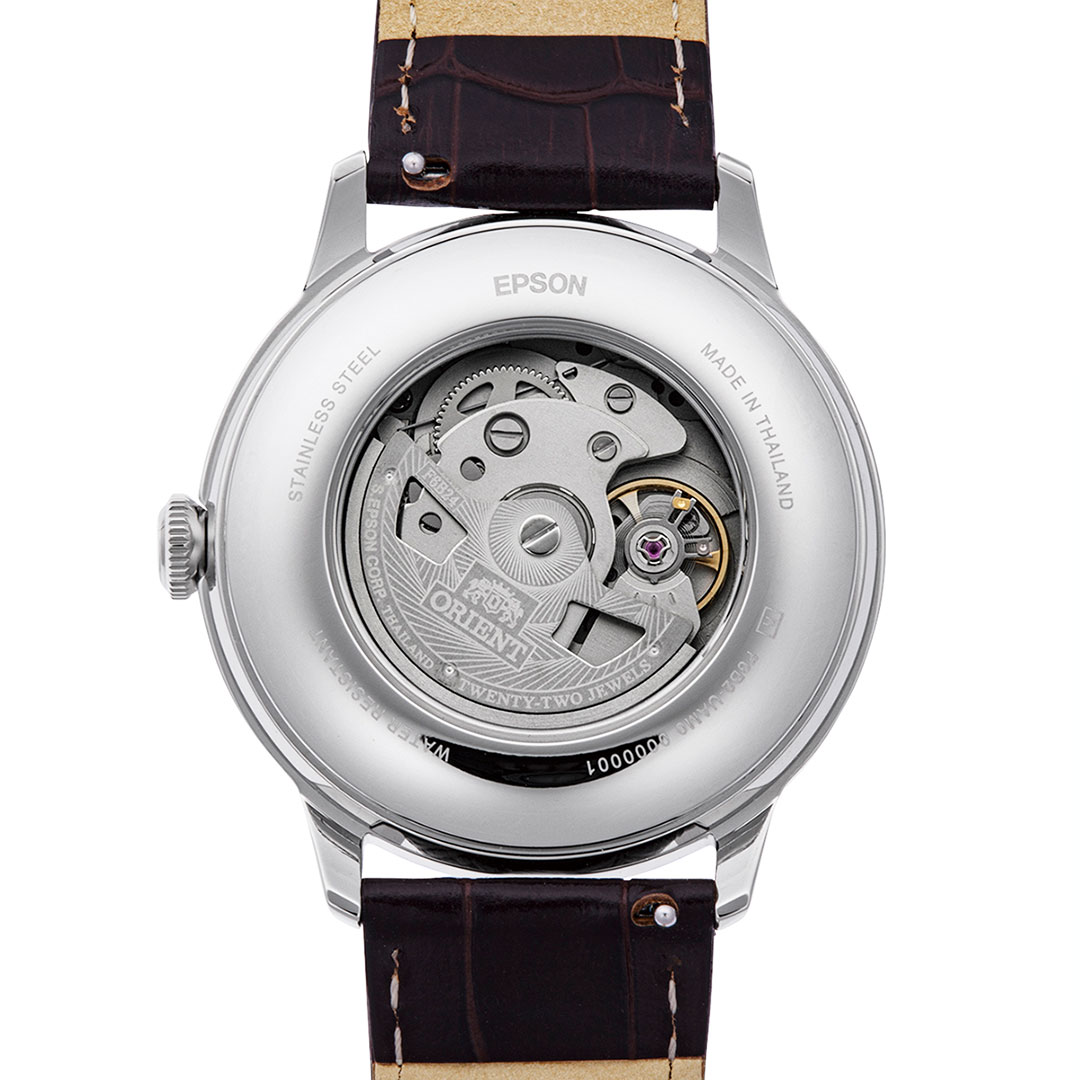 Reloj Orient Bambino Sun & Moon Rojo RA-AK0807R - Imagen 4