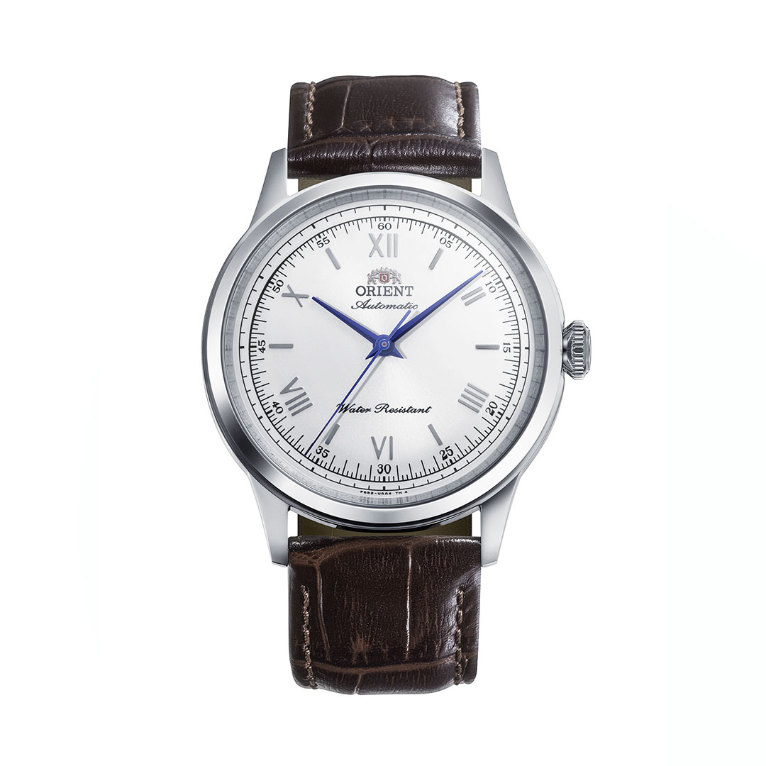Reloj Orient Bambino 38mm Blanco Cuero RA-BB0002S