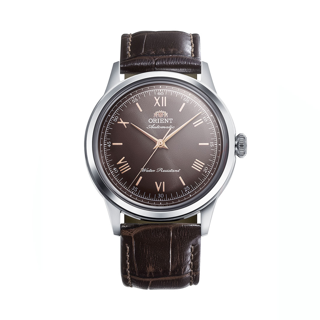 Reloj Orient Bambino 38mm Cuero Marrón RA-BB0004Y